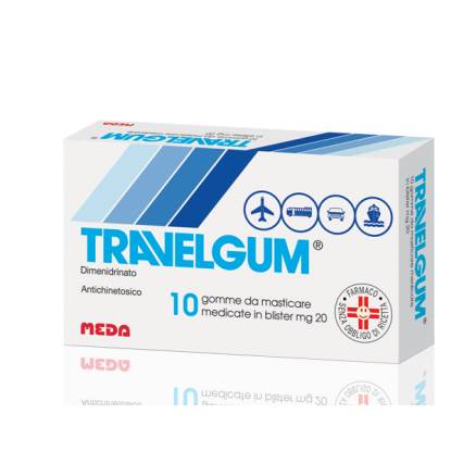 TRAVELGUM*10GOMME MAST 20MG - doctorpill.it