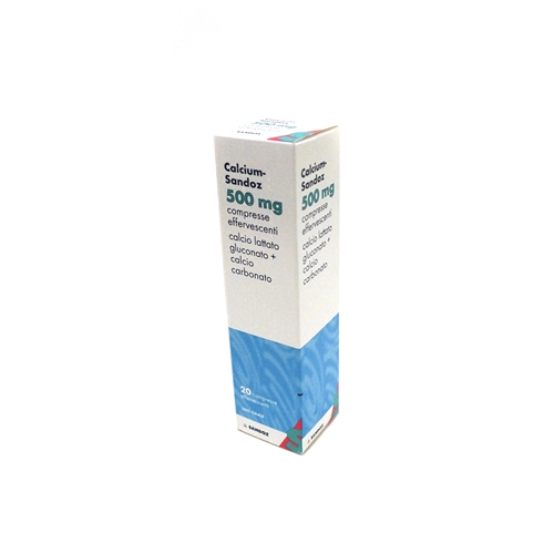 CALCIUM SANDOZ*20CPR EFF 500MG - doctorpill.it