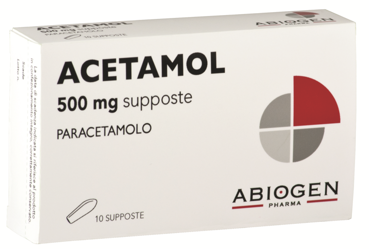 ACETAMOL*10SUPP 500MG - doctorpill.it
