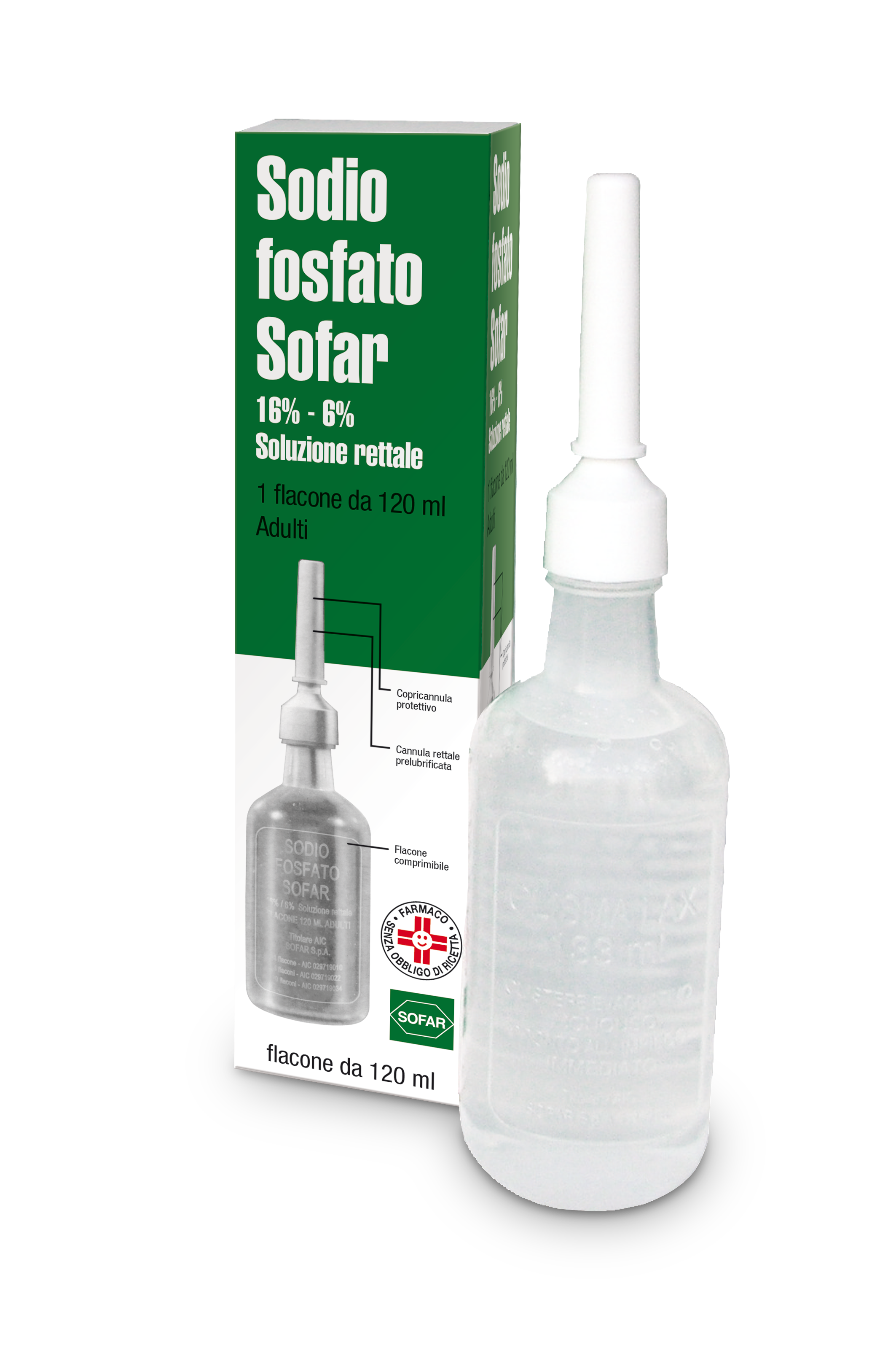 SODIO FOSFATO ALFA*RETT 120ML - doctorpill.it