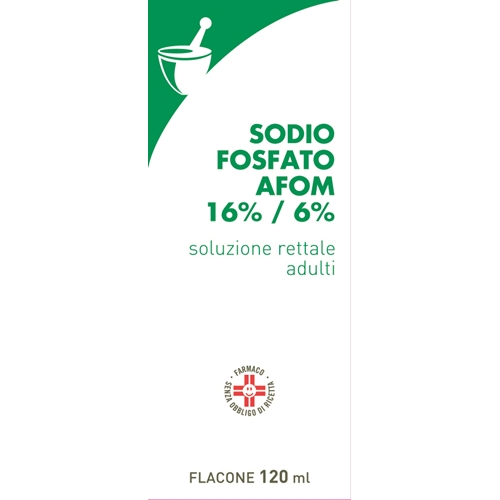 SODIO FOSFATO AFOM*120ML+CAN - doctorpill.it
