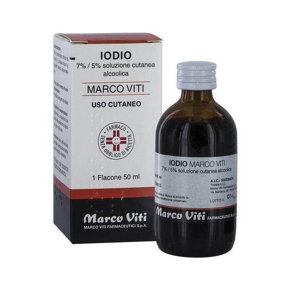 IODIO SOL ALCO I MV*50ML - doctorpill.it