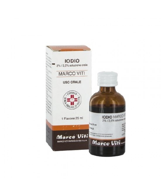 IODIO OS SOLUZ MV*25ML 2%+2,5% - doctorpill.it