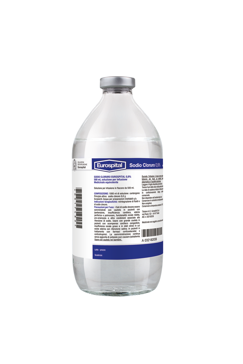 SODIO CLORURO EUROS*0,9% 250ML - doctorpill.it
