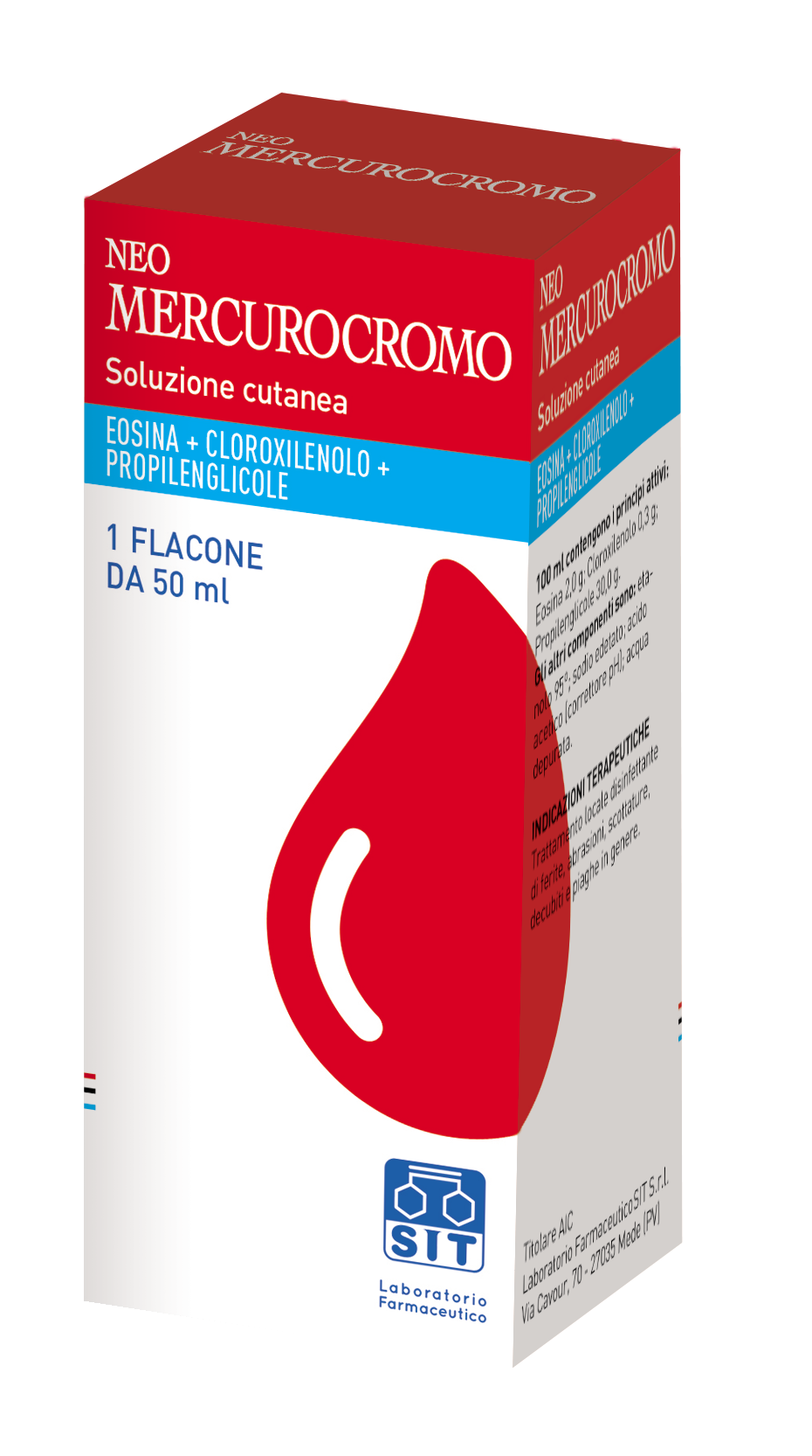 NEOMERCUROCROMO*SOLUZ FL 50ML - doctorpill.it
