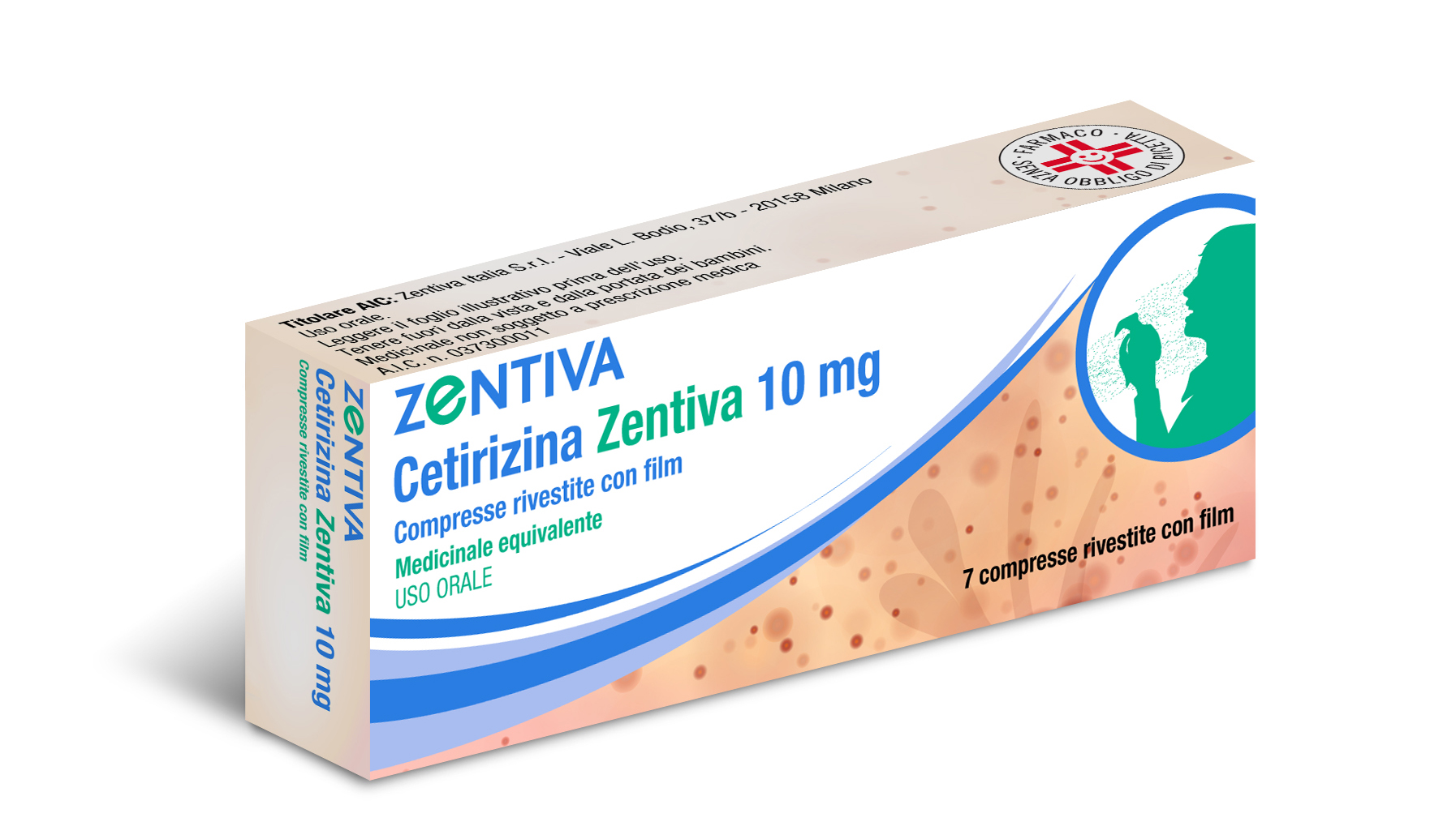 CETIRIZINA ZENT*7CPR RIV 10MG - doctorpill.it