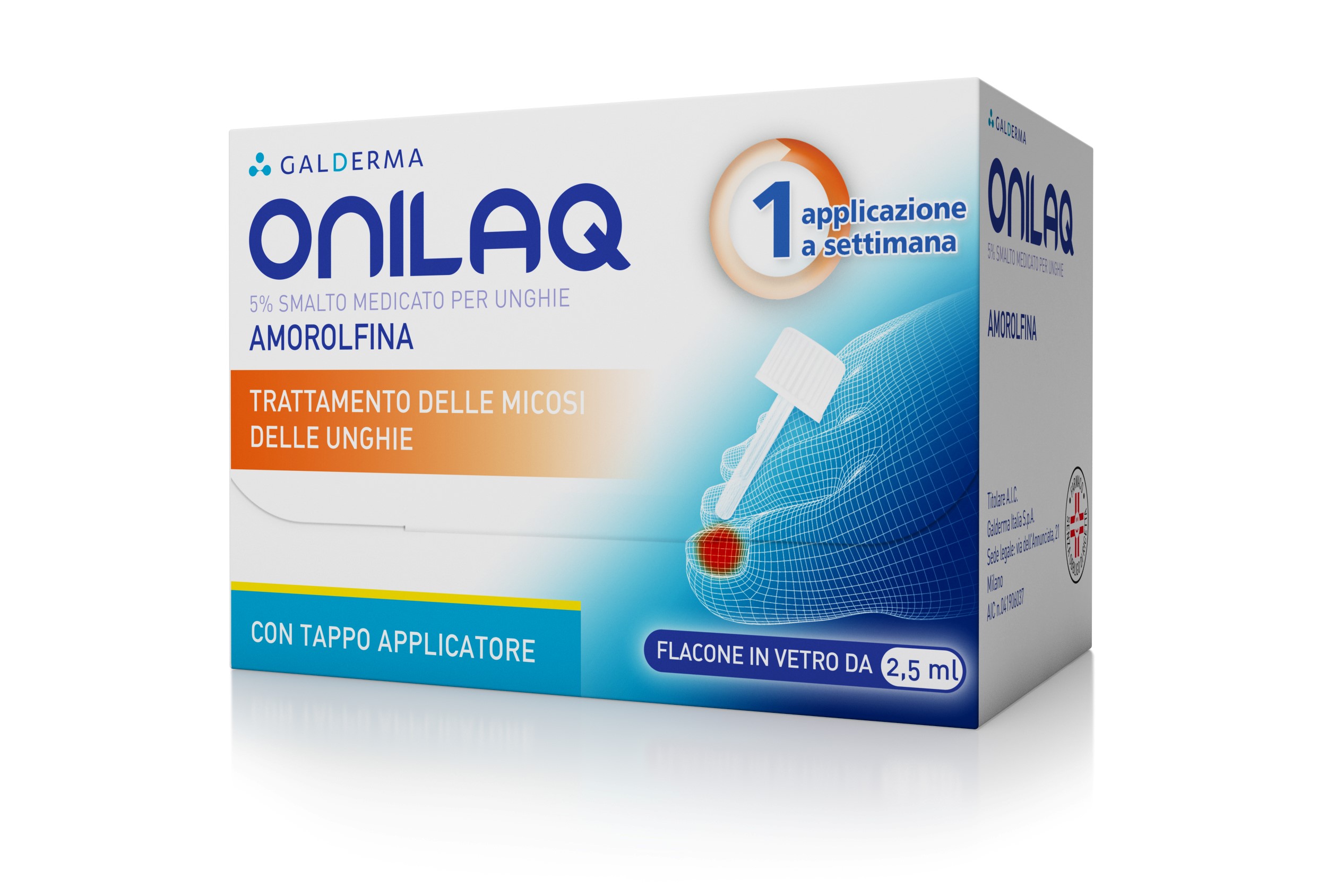 ONILAQ*SMALTO UNGHIE 2,5ML+TAP - doctorpill.it
