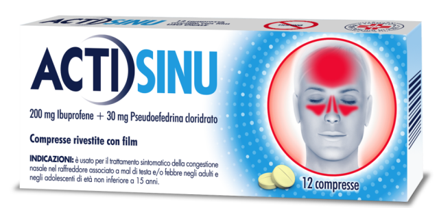 ACTISINU*12CPR 200MG+30MG - doctorpill.it