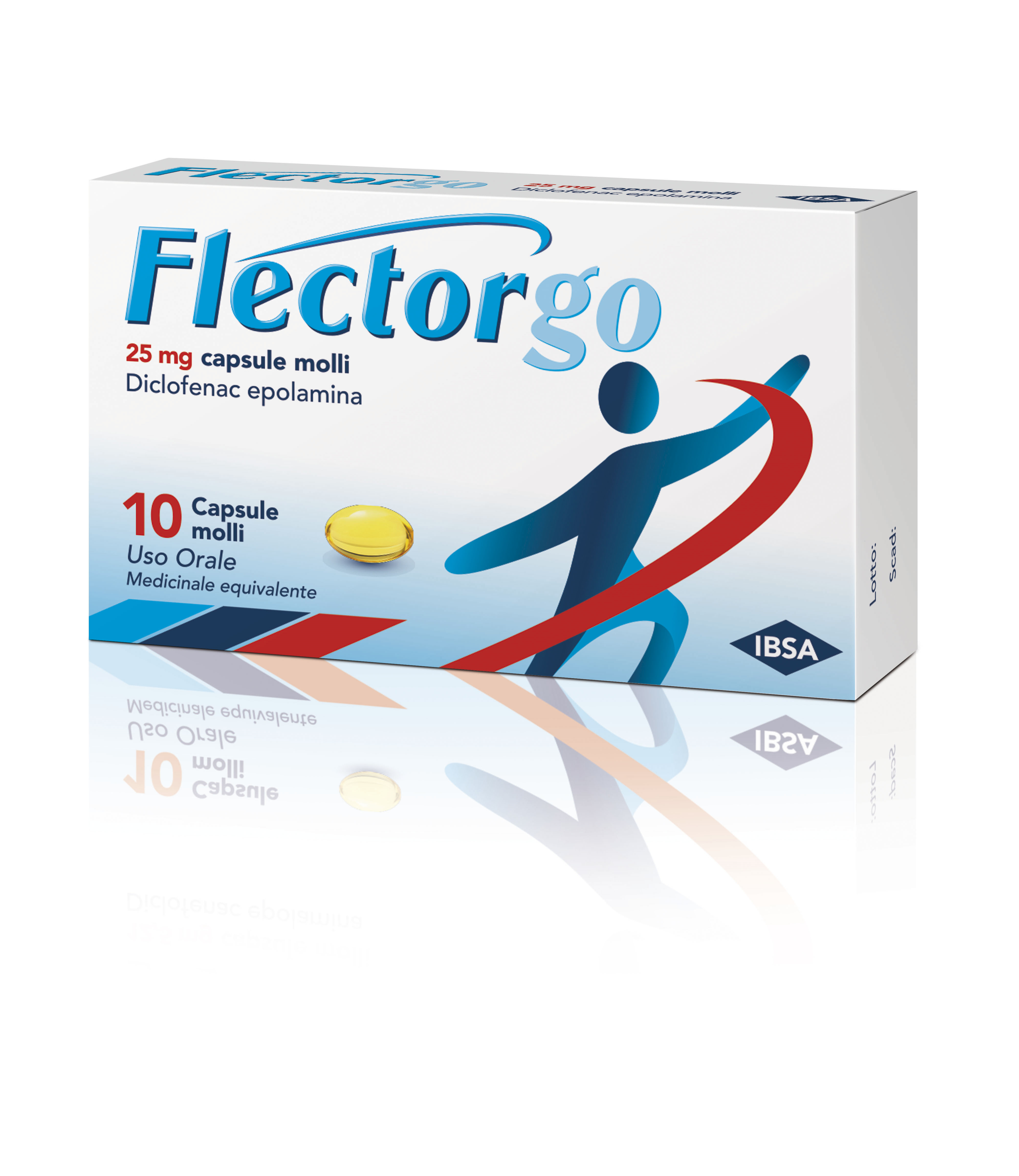 FLECTORGO*10CPS MOLLI 25MG - doctorpill.it