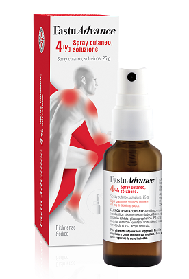 FASTUADVANCE*SPRAY 25G 4% - doctorpill.it