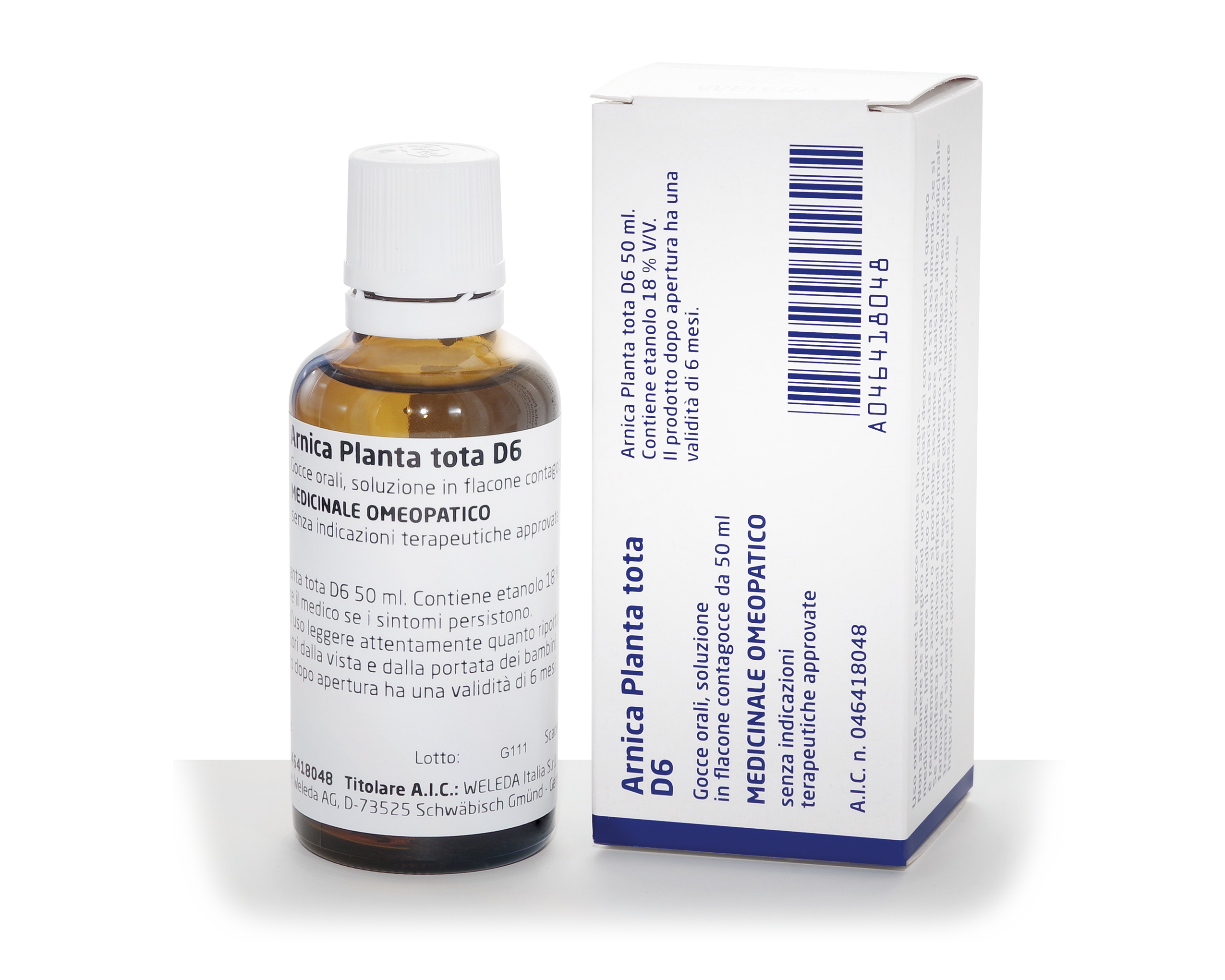 ARNICA PLANTA TOTA*D6 GTT 50ML - doctorpill.it
