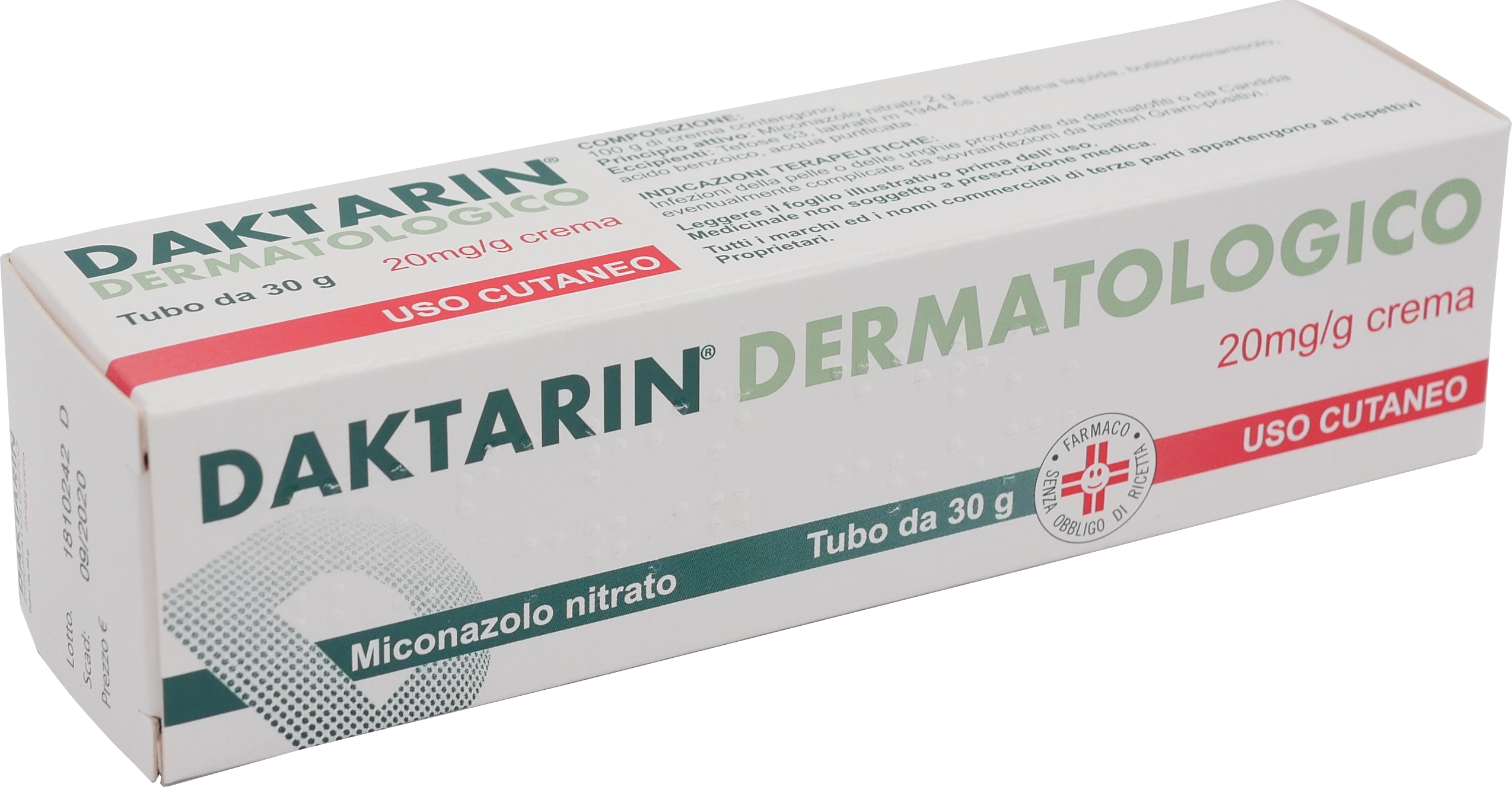 DAKTARIN*CREMA DERM 30G 20MG/G - doctorpill.it