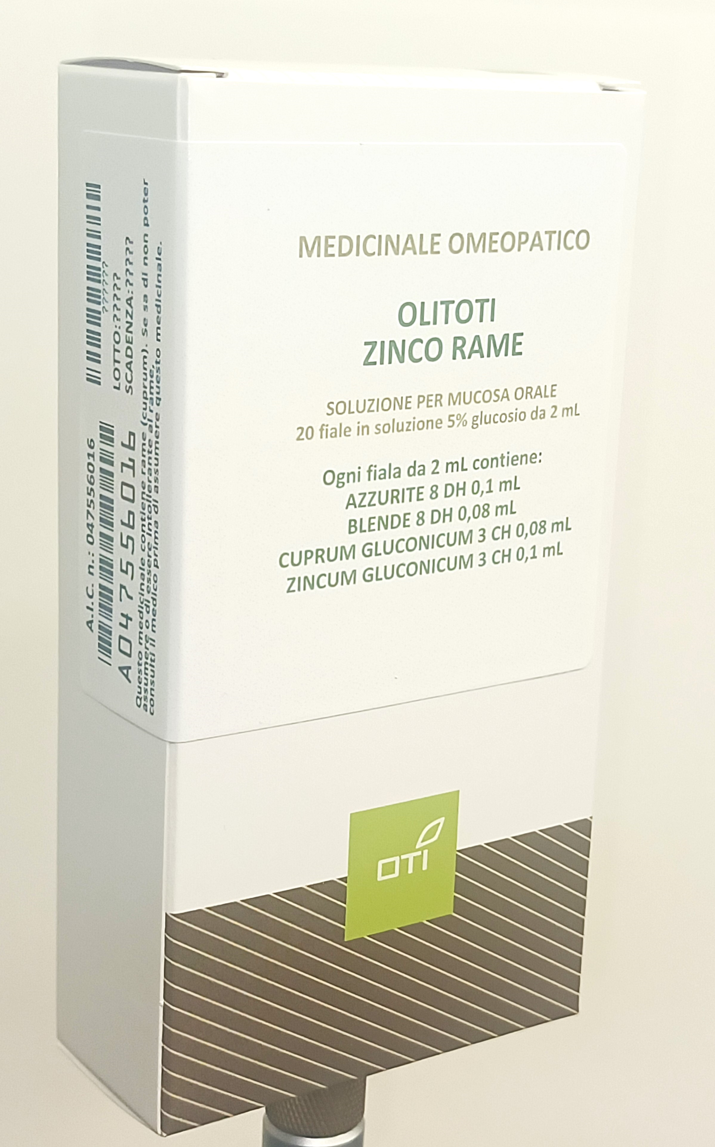 OLITOTI ZINCO RAME*OS 20F 2ML - doctorpill.it