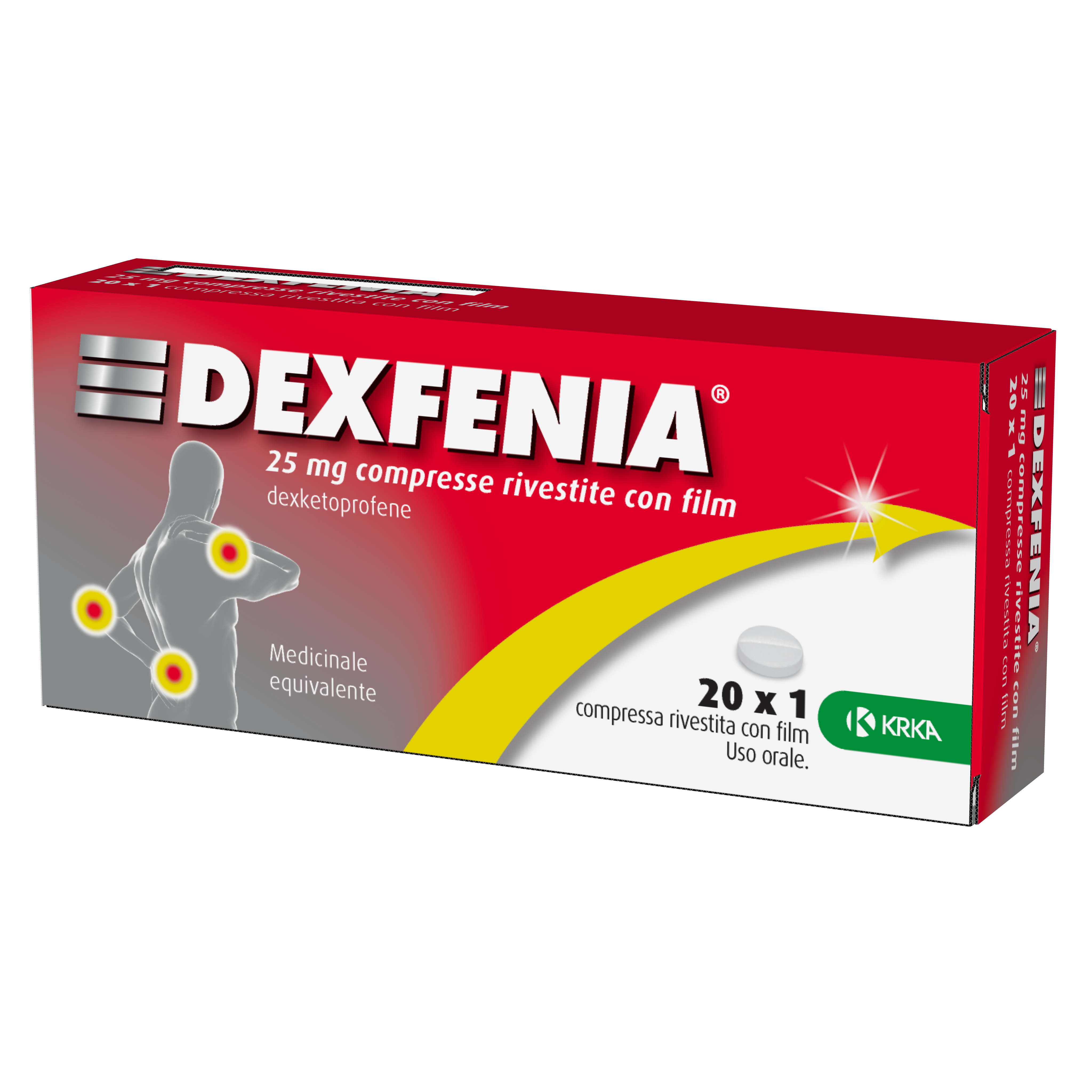 DEXFENIA*20CPR RIV 25MG - doctorpill.it