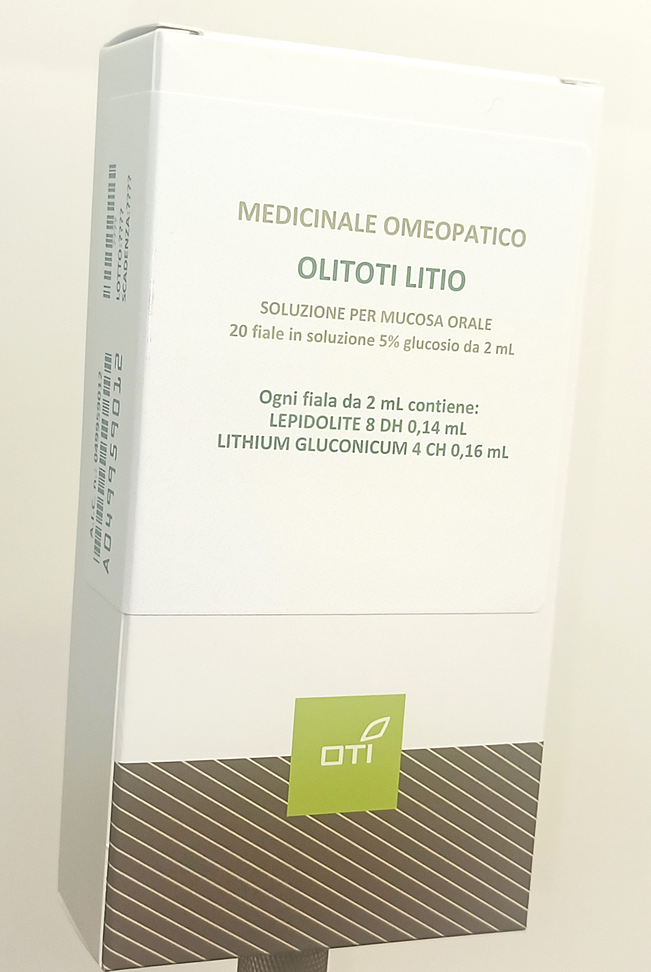 OLITOTI LITIO*OS 20F 5% 2ML - doctorpill.it