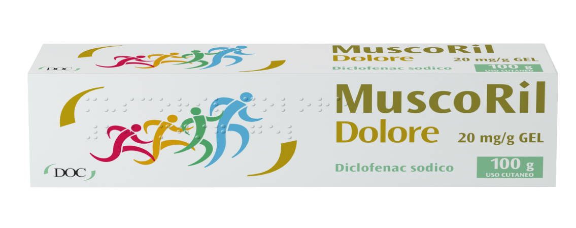 MUSCORIL DOLORE*GEL100G 20MG/G - doctorpill.it