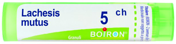 LACHESIS MUTUS 5 CH GRANULI - doctorpill.it