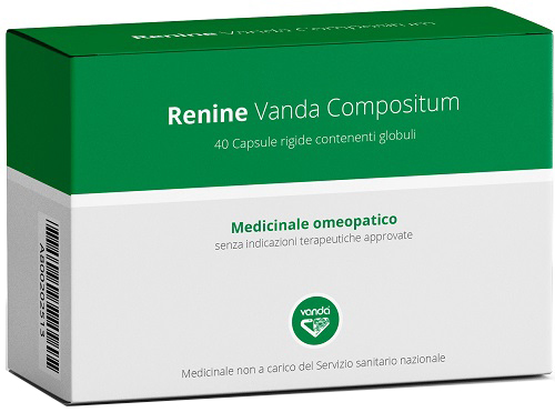 RENINE VANDA COMPOSITUM 40 CAPSULE RIGIDE CONTENENTI GLOBULI - doctorpill.it