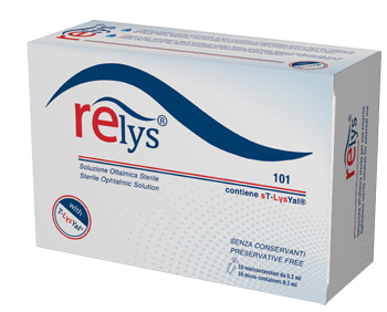 RELYS MONODOSE SOLUZIONE OFTALMICA 30 MINICONTENITORI DA 0,5 ML SENZA CONSERVANTI - doctorpill.it