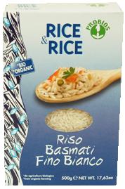 RICE&RICE RISO BASMATI BIANCO 500 G - doctorpill.it