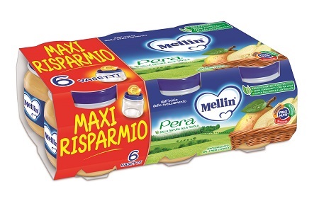 MELLIN OMOGENEIZZATO PERA 100 G 6 PEZZI - doctorpill.it
