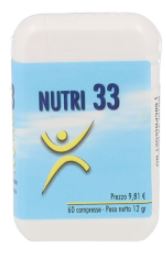 NUTRI 33 60 COMPRESSE - doctorpill.it