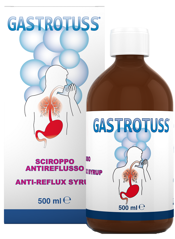SCIROPPO ANTIREFLUSSO GASTROTUSS 500 ML - doctorpill.it
