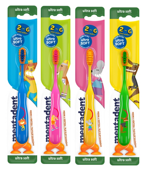 MENTADENT SPAZZOLINO KIDS 2-7 ANNI - doctorpill.it