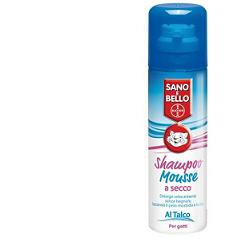 SANO E BELLO SHAMPOO MOUSSE GATTO FLACONE 200 ML - doctorpill.it