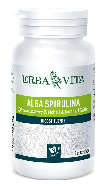ALGA SPIRULINA 125 TAVOLETTE 400 MG - doctorpill.it