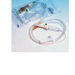 SET STERILE PER INFUSIONE IN MATERIALE ANALLERGICO CON PARA E ROLLER. CONFEZIONE SINGOLA - doctorpill.it