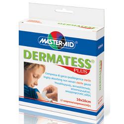 GARZA DERMATESS PLUS 10X10 12 PEZZI - doctorpill.it