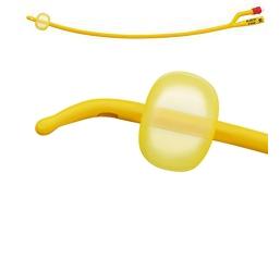 CATETERE FOLEY A MEDIA PERMANENZA  RUSCH GOLD PLUS A 2 VIE IN SILKOLATEX LATTICE-SILICONE PER ADULTO CH20 LUNGHEZZA 40 CM PUNTA TIEMANN A 1 FORI PALLONCINO 5-15 ML 1 PEZZO - doctorpill.it