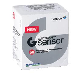 STRISCE MISURAZIONE GLICEMIA GLUCOCARD G SENSOR 50 PEZZI - doctorpill.it