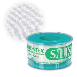 CEROTTO ROCCHETTO PRONTEX SILK SETA 2,5X500 CM - doctorpill.it