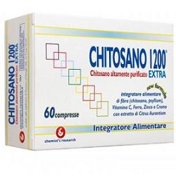 CHITOSANO 1200 EXTRA 60 COMPRESSE - doctorpill.it