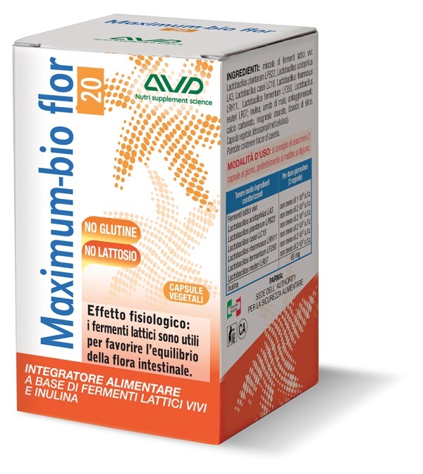 MAXIMUM BIO FLOR 20 40 CAPSULE - doctorpill.it