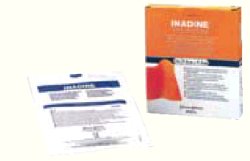 MEDICAZIONE NON ADERENTE ALLO IODIO-POVIDONE INADINE MISURA 9,5X9,5 10 PEZZI - doctorpill.it