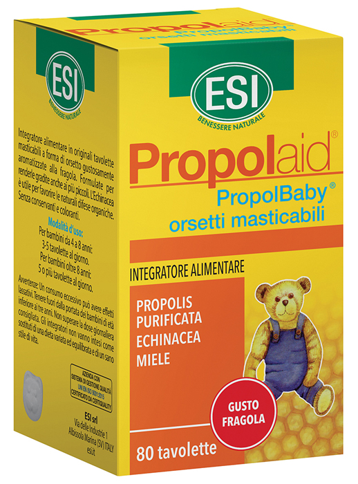 ESI PROPOLAID ORSETTI JUNIOR 80 TAVOLETTE - doctorpill.it
