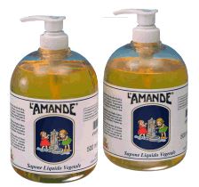 L'AMANDE MARSEILLE SAPONE LIQUIDO VEGETALE NON PROFUMATO 500 ML - doctorpill.it