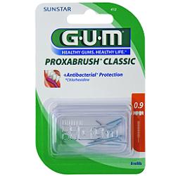 GUM PROXABRUSH CLASSIC 412 SCOVOLINO INTERDENTALE 8 PEZZI - doctorpill.it
