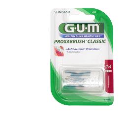GUM PROXABRUSH CLASSIC 612 SCOVOLINO INTERDENTALE 8 PEZZI - doctorpill.it