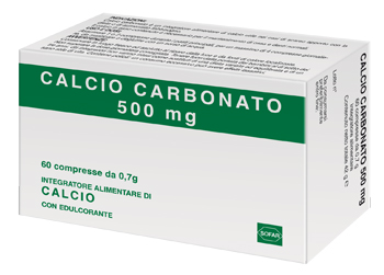CALCIO CARBONATO 60 COMPRESSE - doctorpill.it