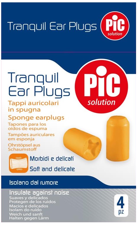 TAPPI AURICOLARI TRANQUIL IN SPUGNA 4 PEZZI - doctorpill.it