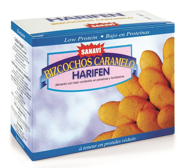 HARIFEN BISCOTTI CARAMELLO 125 G - doctorpill.it