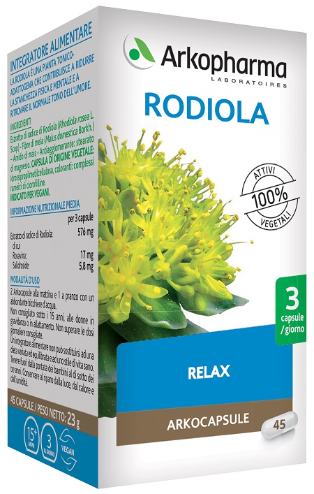 ARKO CAPSULE RODIOLA 45 CAPSULE - doctorpill.it