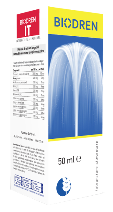 BIODREN IT SOLUZIONE IDROALCOLICA 50 ML - doctorpill.it
