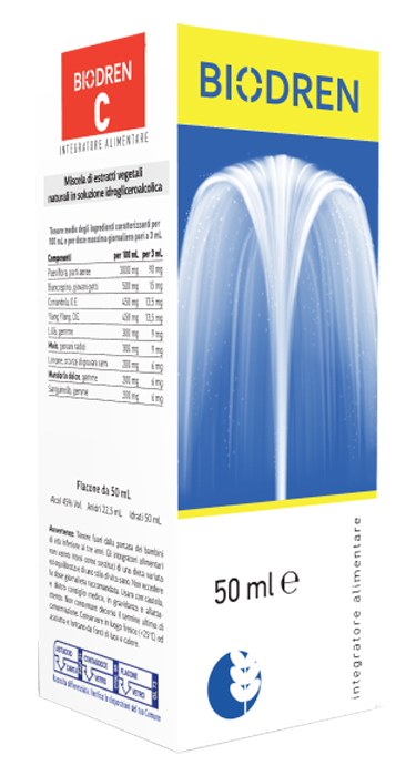 BIODREN C 50 ML SOLUZIONE IDROALCOLICA - doctorpill.it