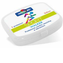 PROTEZIONE TALLONE VESCICHE E ABRASIONI MASTER-AID SPORT WALKER 5X5 5 PEZZI - doctorpill.it
