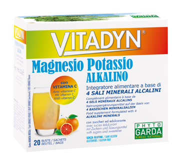 VITADYN MAGNESIO POTASSIO ALKALINO 20 BUSTINE - doctorpill.it